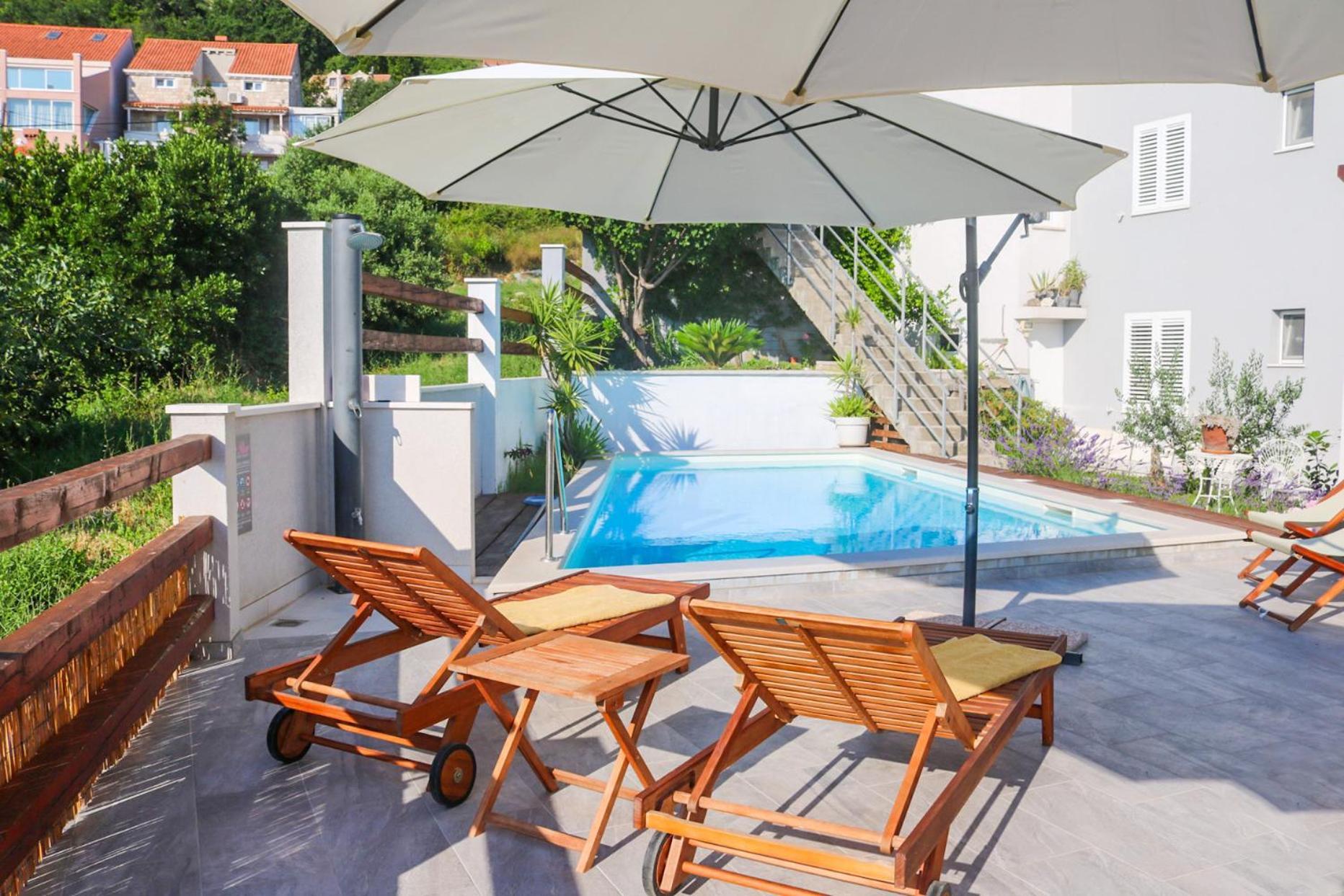 Villa My Rose With A Private Pool มลินี ภายนอก รูปภาพ
