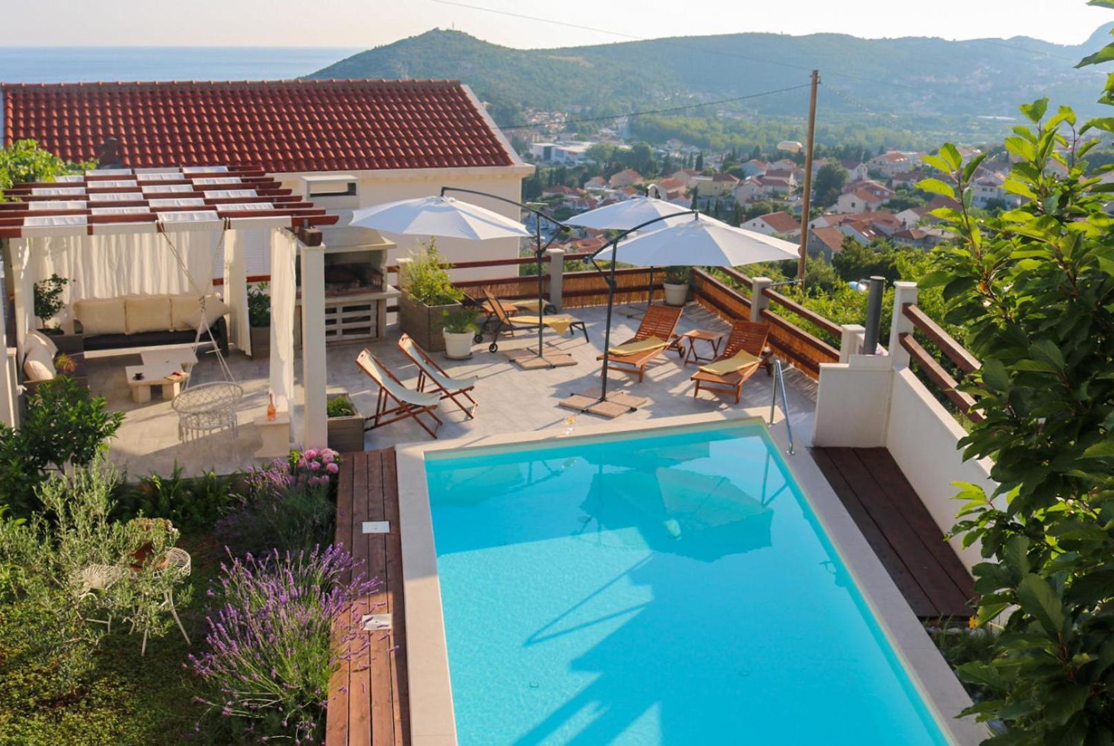 Villa My Rose With A Private Pool มลินี ภายนอก รูปภาพ